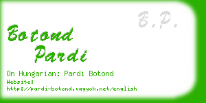 botond pardi business card